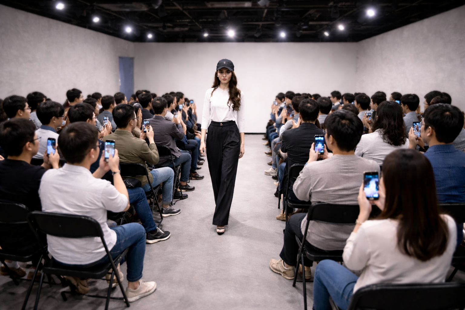 トークショー＆ファッションショーの様子