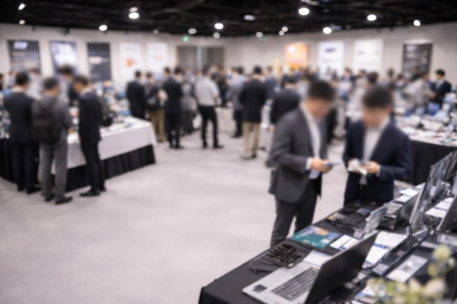 ビジネス展示会の様子